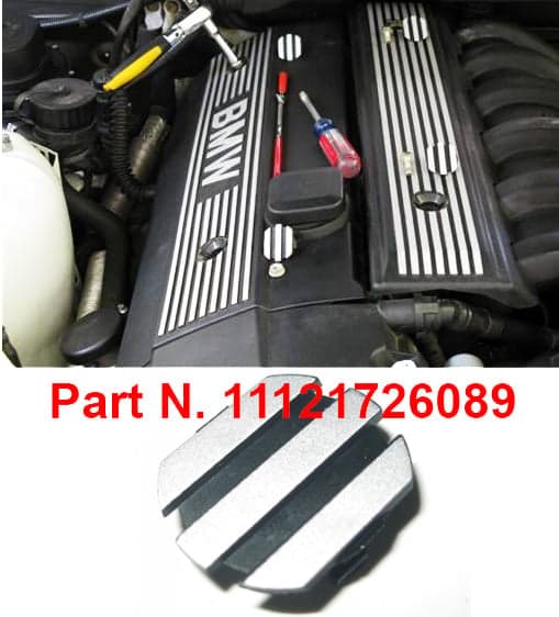 Photo of Engine Cover Cap for BMW engines M50 M52 M54 - Improved