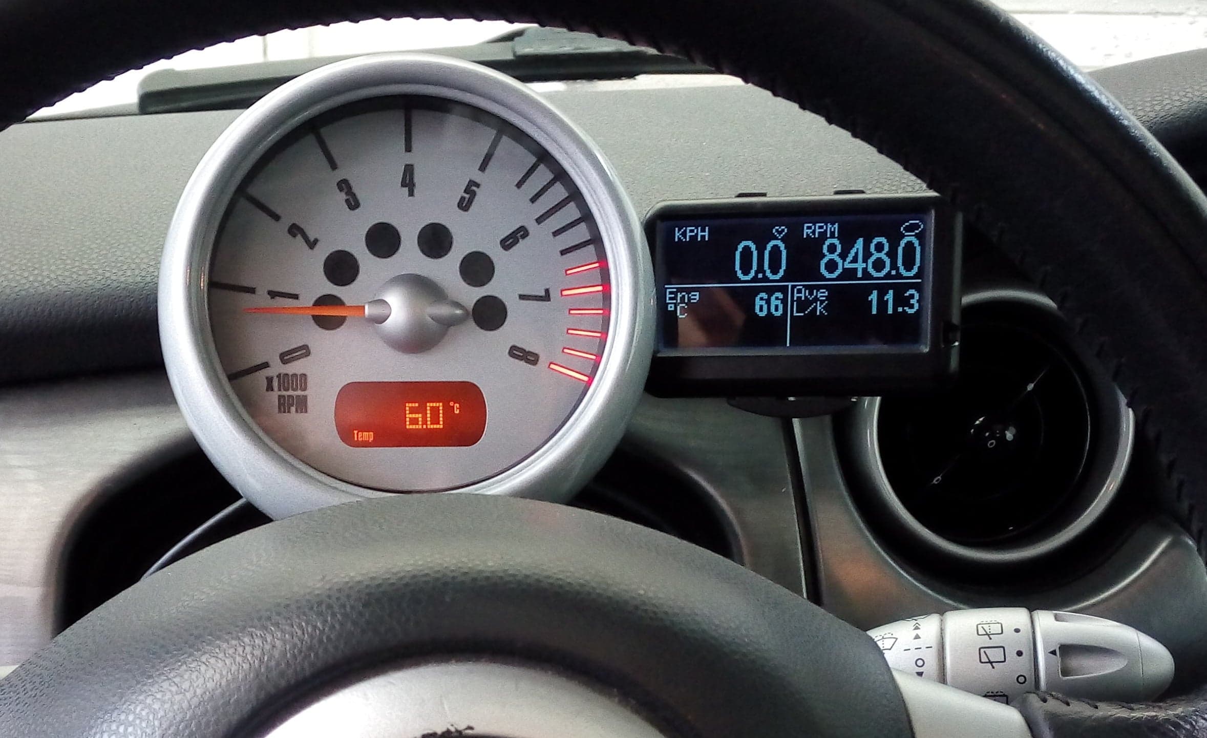 Photo of Mount for Ultragauge for Mini Cooper vehicles