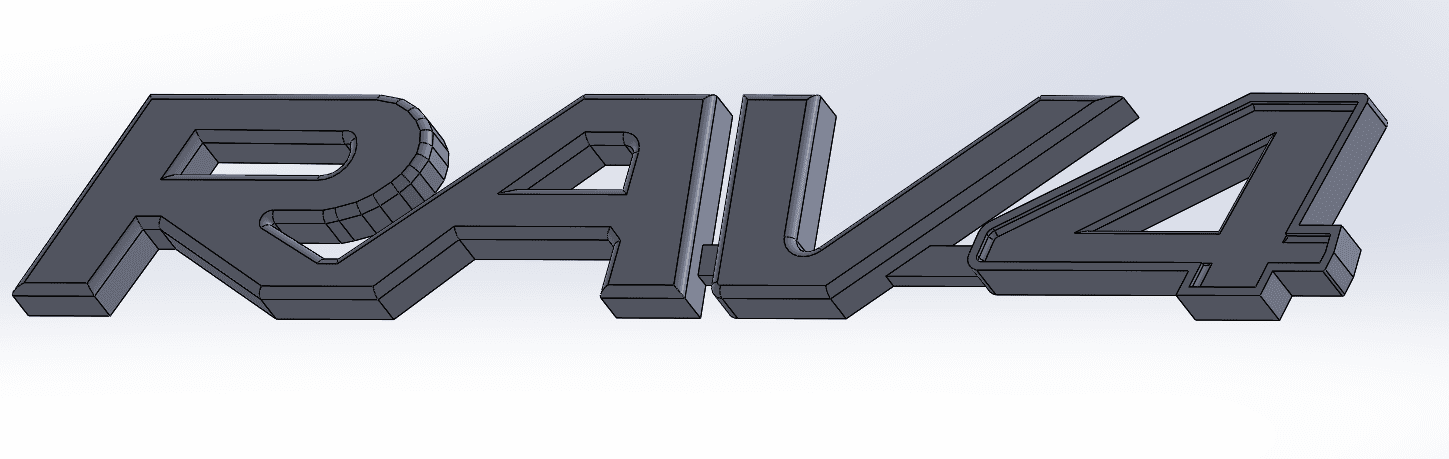 Toyota Rav4 Badge - image