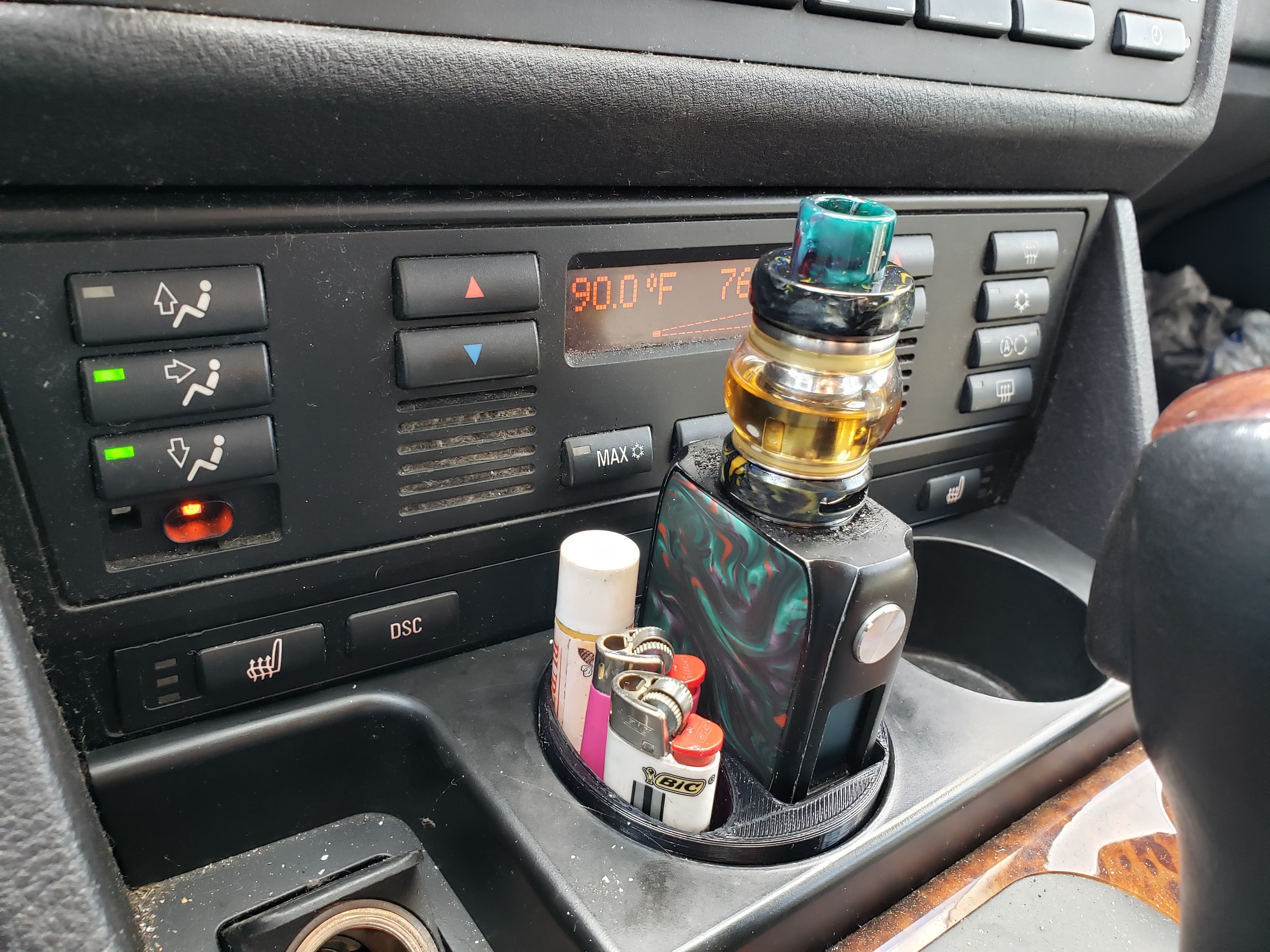 Photo of Vape cup holder for e39 BMW