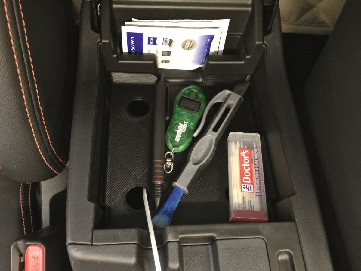 2018 Subaru Crosstrek Center Console Tray Insert - image 2 of 3