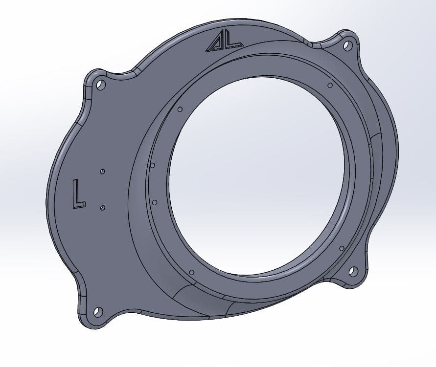 Photo of Toyota Tacoma/4Runner front speaker adapter