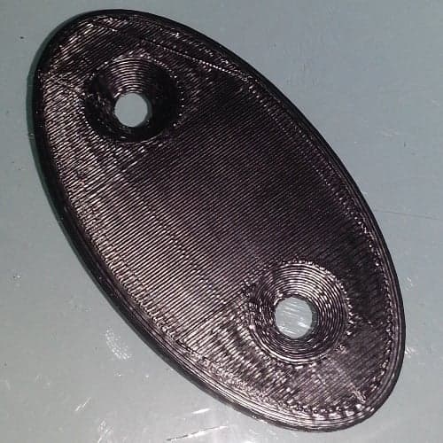 NA Miata Visor Blank - image 2 of 3