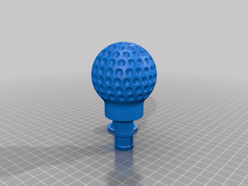 Golf ball gear knob version 2 - image 2 of 3