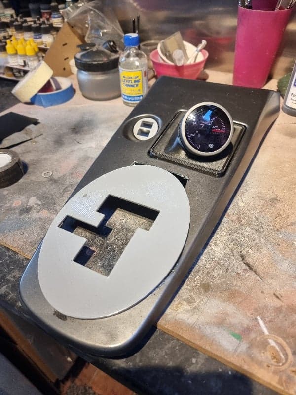 Mitsubishi Lancer Evo 7 8 9 Ashtray Boost Gauge Mount - image 3 of 3