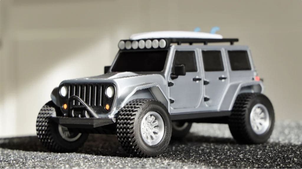 JEEP Wrangler - 52 part fully printable - image 2 of 3