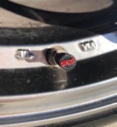 Subaru STi Valve Stem Cap - image