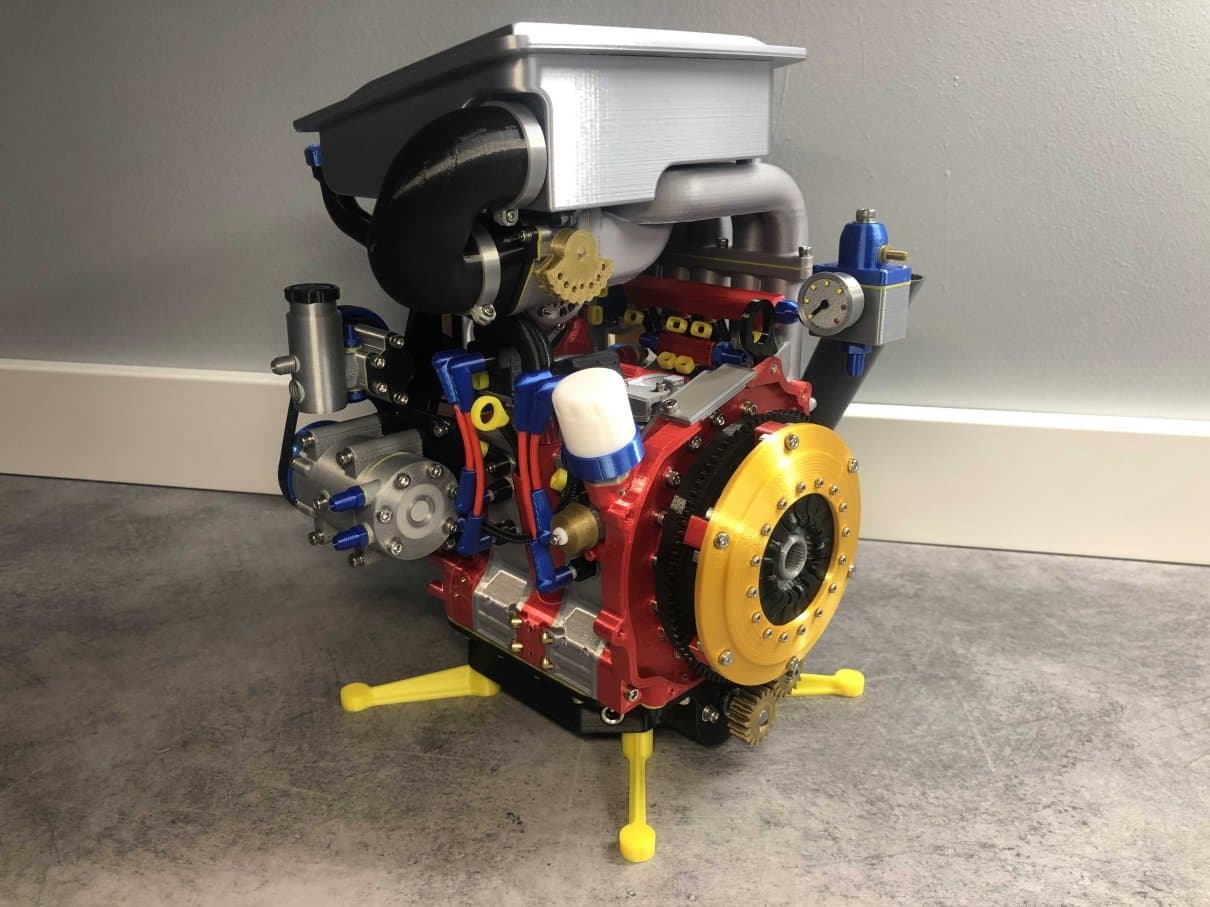 Mazda RX7 Wankel Rotary Engine 13B-REW Remix - image 3 of 3