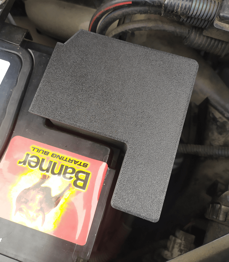 Photo of Toyota Corolla battery terminal cover