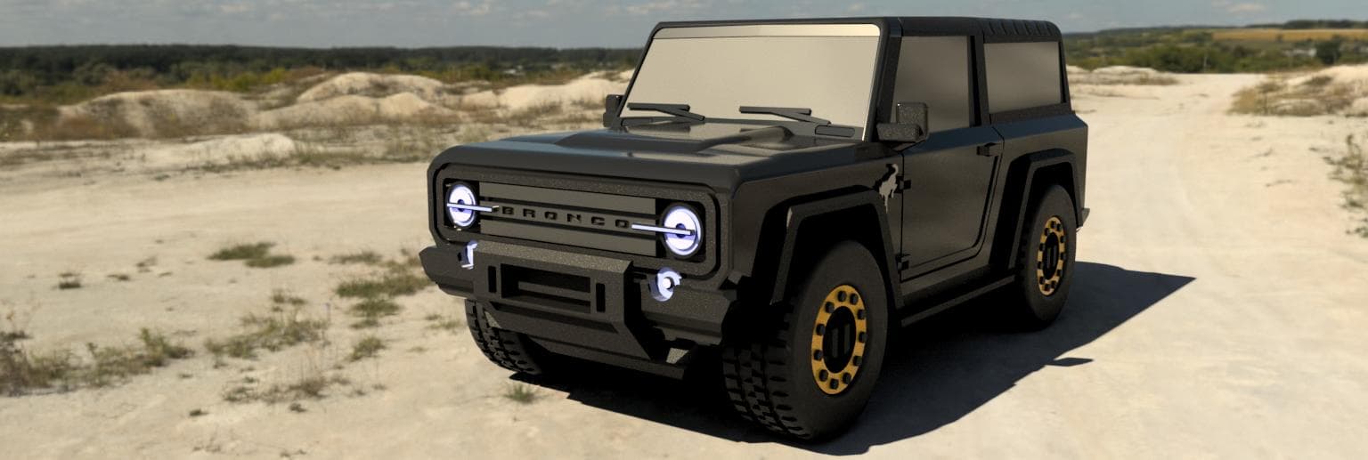 2020 Ford Bronco - ready to print - image