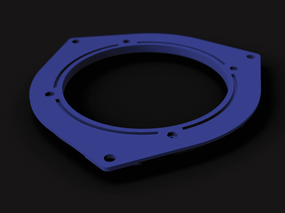 6.5" Toyota MR2 Spyder Speaker Bracket - image 2 of 3