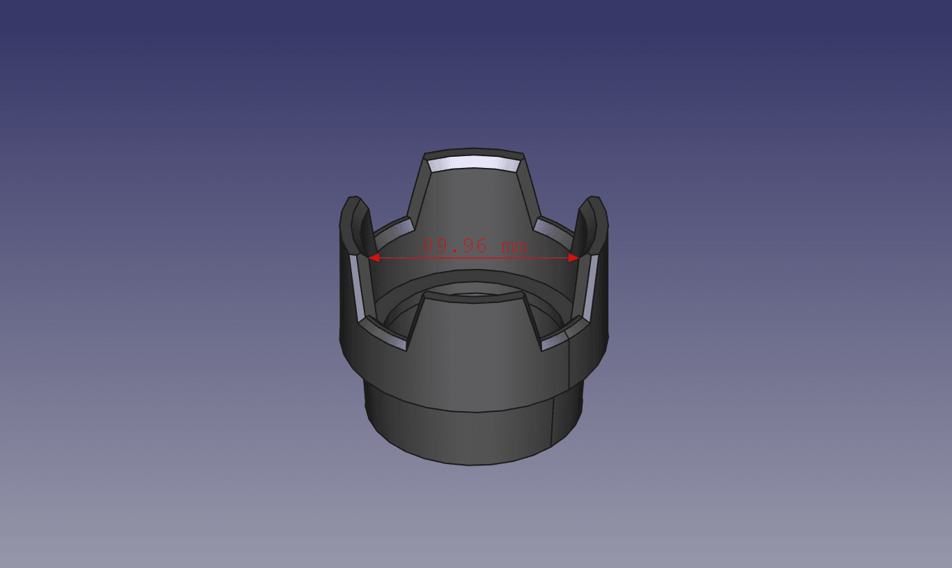 2nd Gen Honda CR-V Cupholder Adapter (Nalgene/Hydroflask) - image 1 of 2