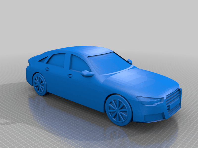 Photo of Audi A6 solid model