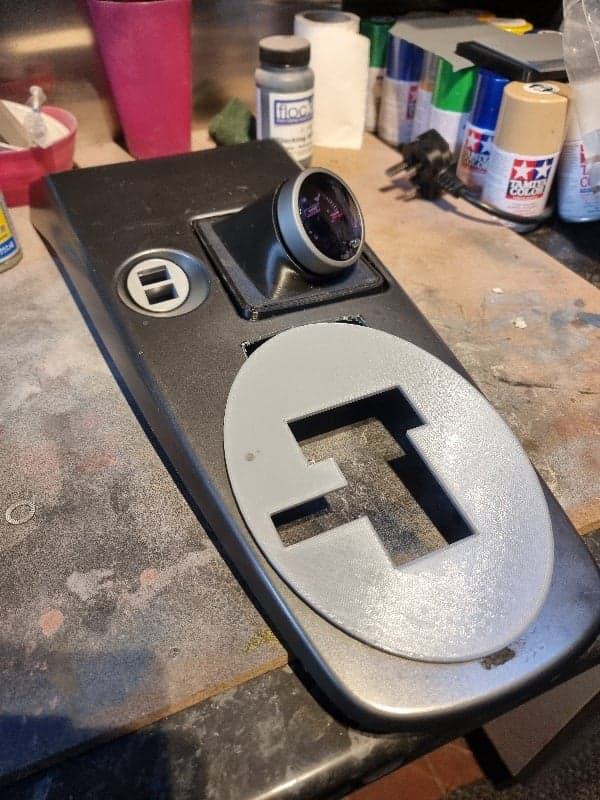 Mitsubishi Lancer Evo 7 8 9 Ashtray Boost Gauge Mount - image 2 of 3