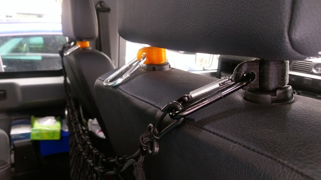 Photo of Headrest Eye / curry hook / seat hanger thing!