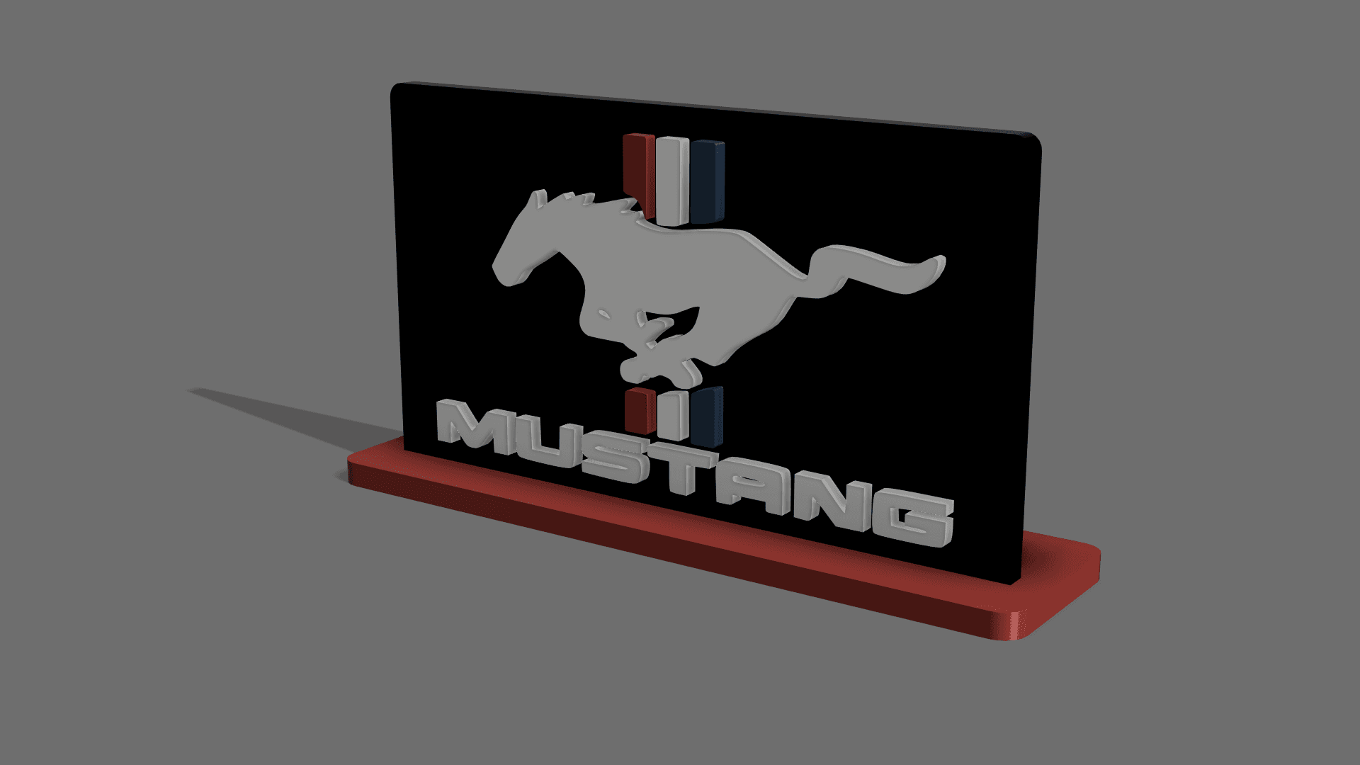 Ford Mustang statuette - image 2 of 3
