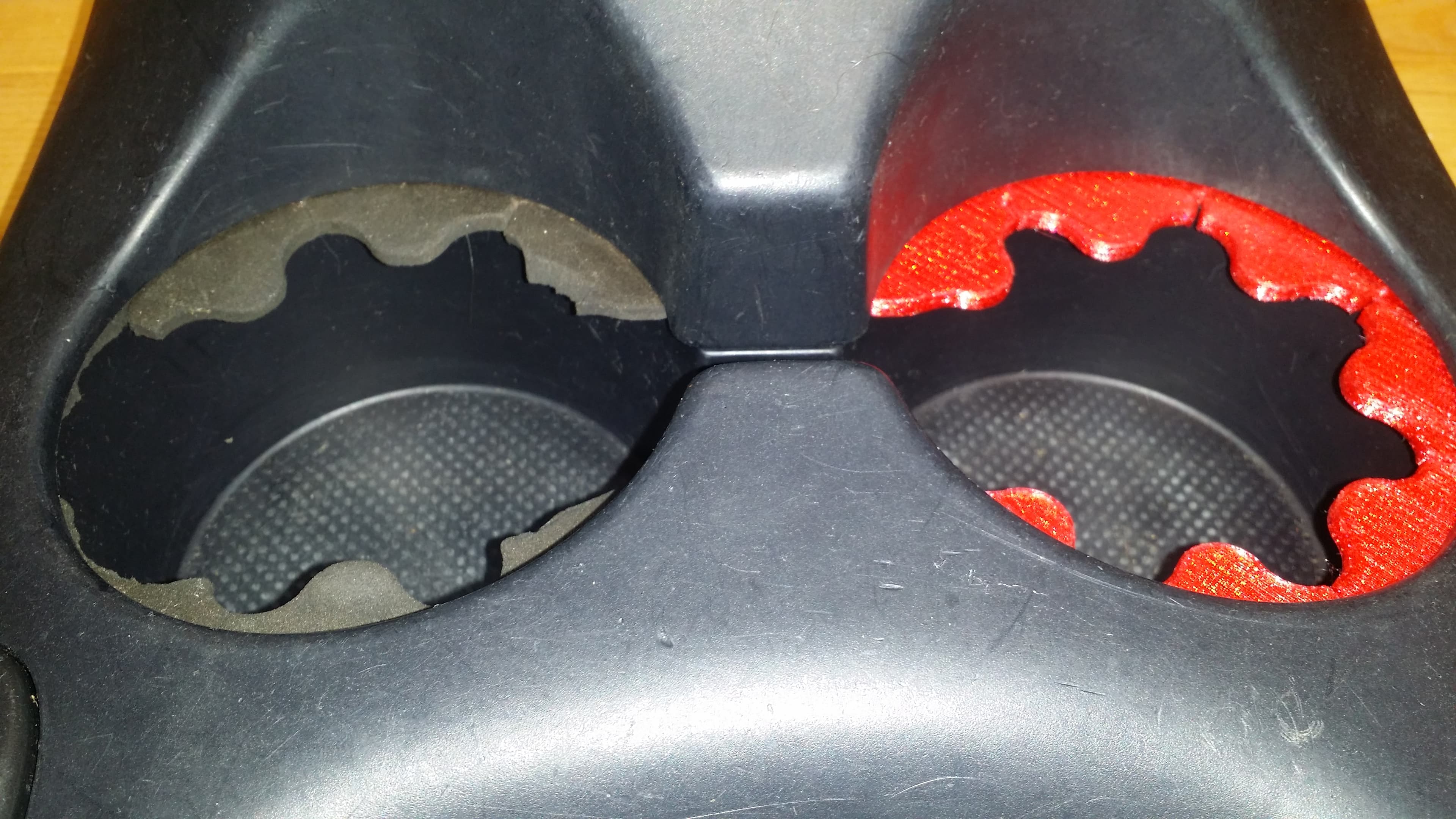 Toyota Tundra beverage holder inserts - image