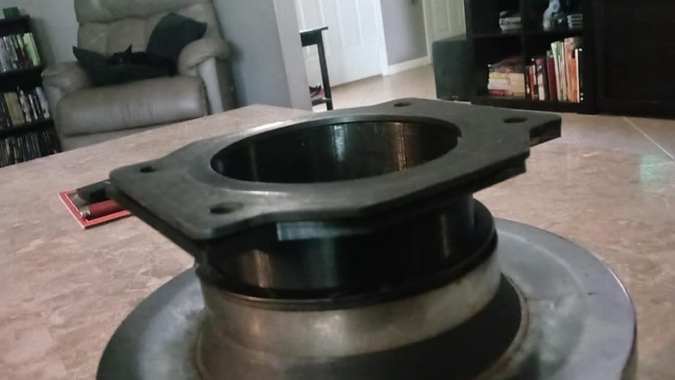 Nissan 300zx to filter cone adaptor for Mass Air Flow Sensor - image 1 of 3