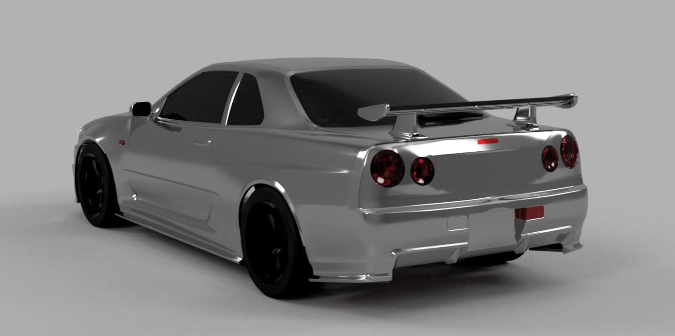 Nissan Skyline GT-R R34 Z-tune Shell - image 1 of 3