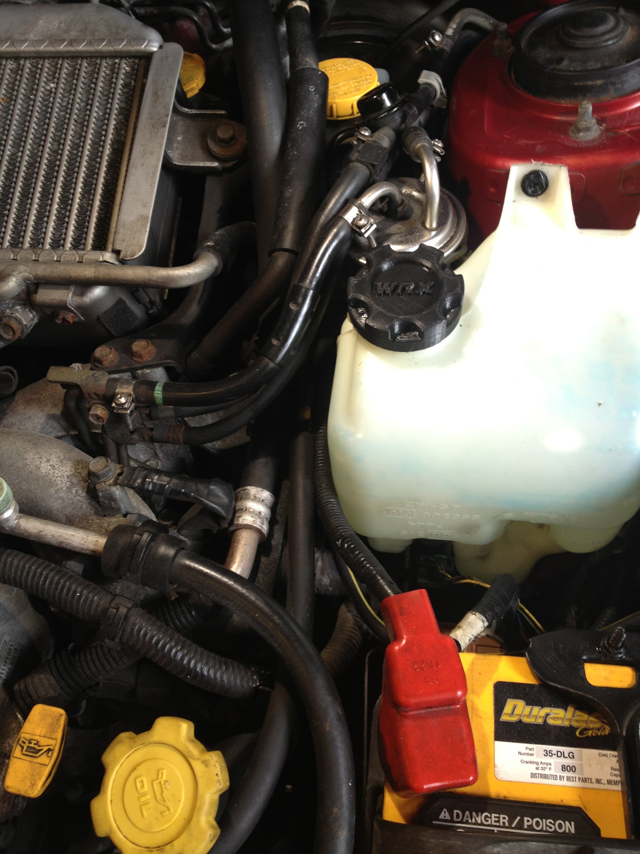Subaru WRX Washer Cap - image 2 of 3