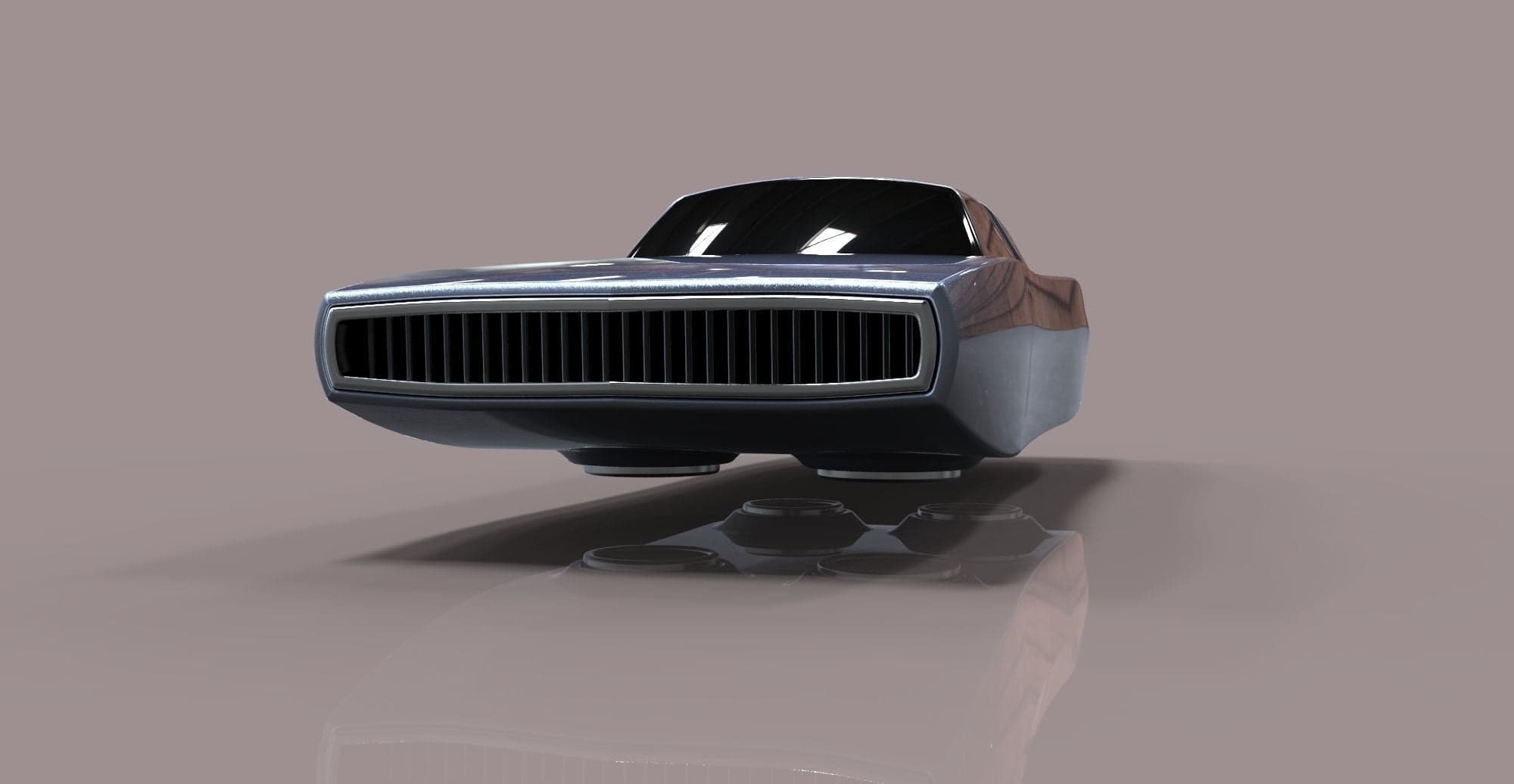 Photo of Dodge Charger Flying