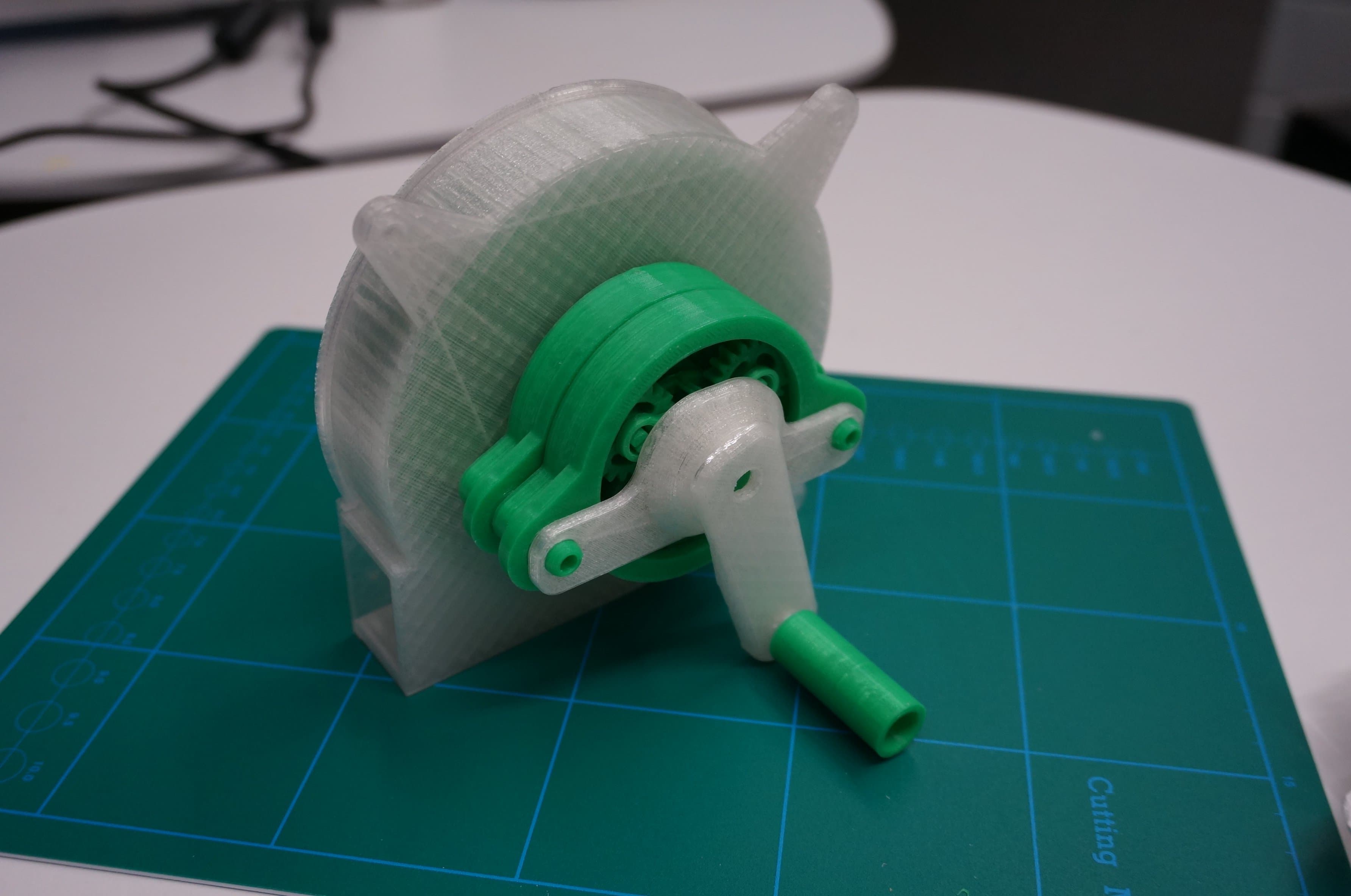 Mechanical Fan with planetary gears - image