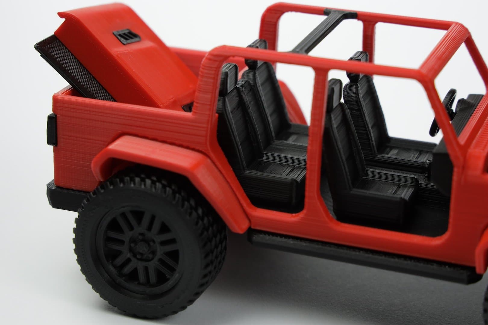 Open JEEP Gladiator style - fully printable - image 3 of 3