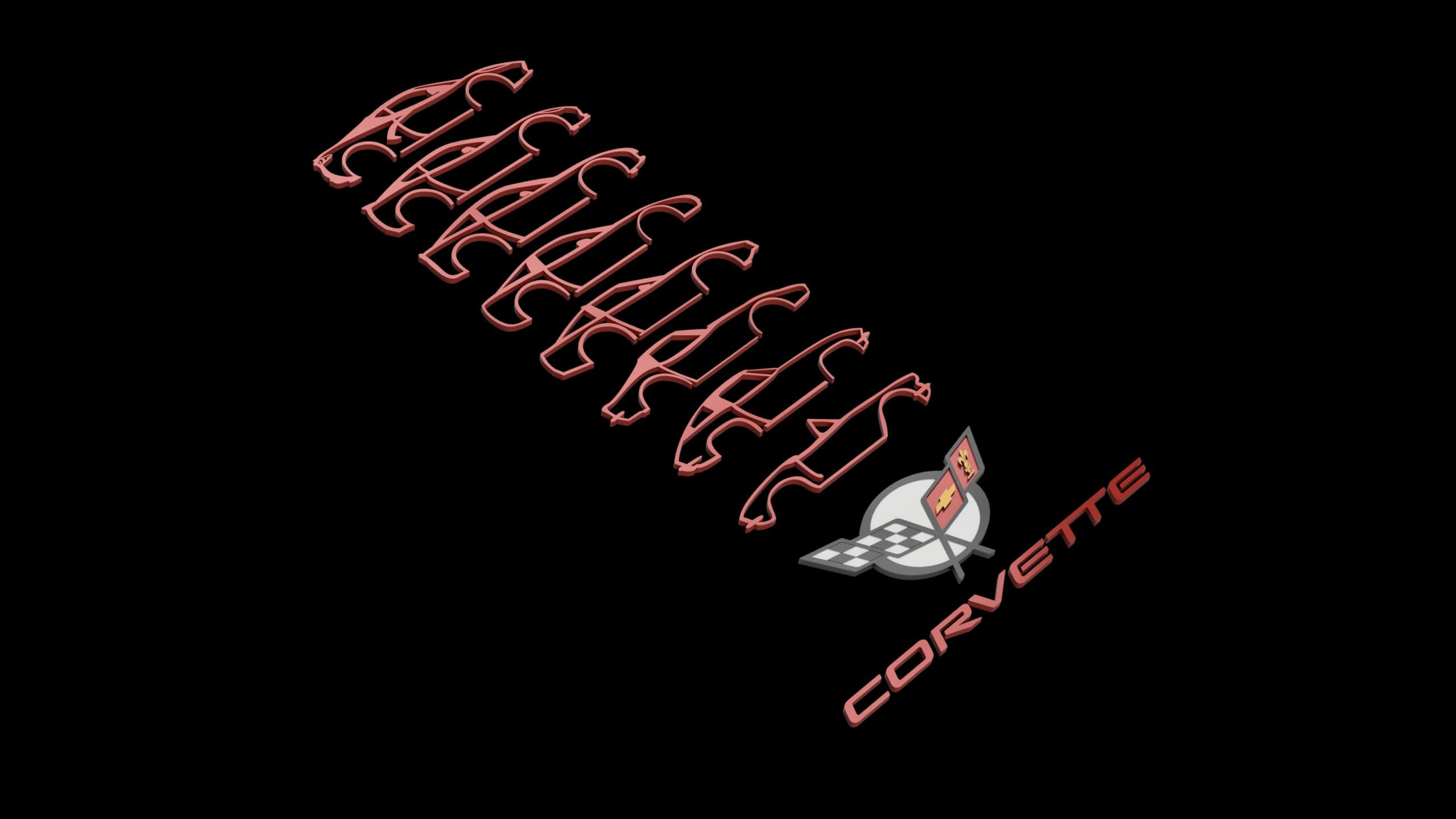 Photo of Corvette Silhouettes