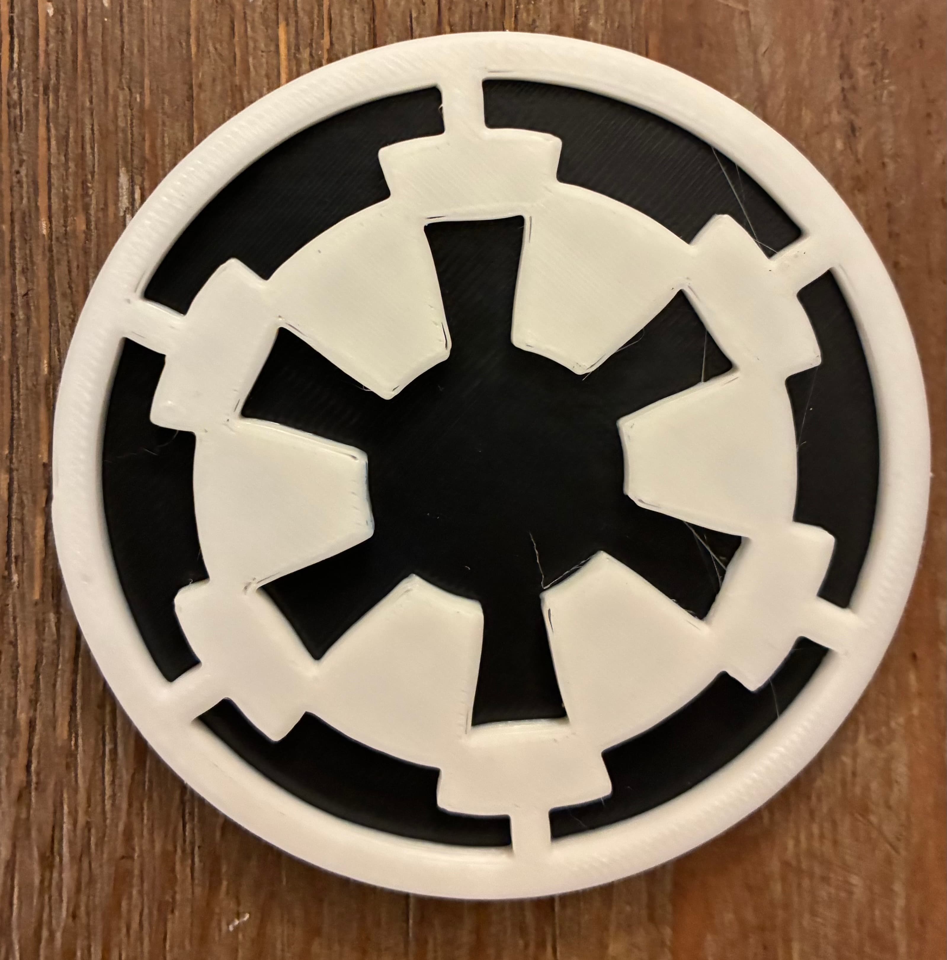 Jeep Wrangler JK Star Wars Imperial Cog Cup Holder Coasters - image