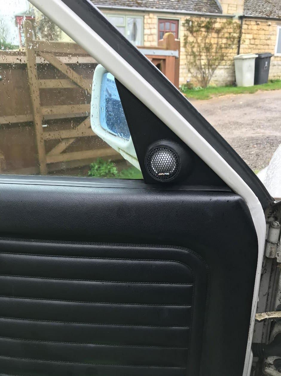 BMW E30 tweeter pods speaker mounts - image 2 of 2