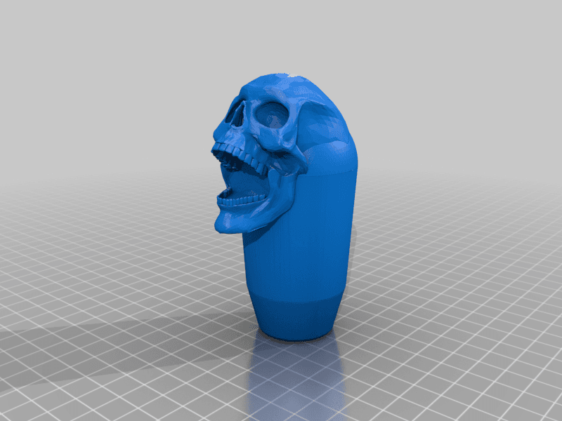 Shifter knob w/skull for BMW - image