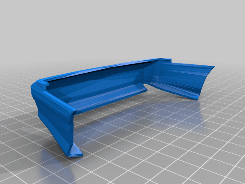 Ford mustang foxbody 1/16 rear bumper - image 1 of 2
