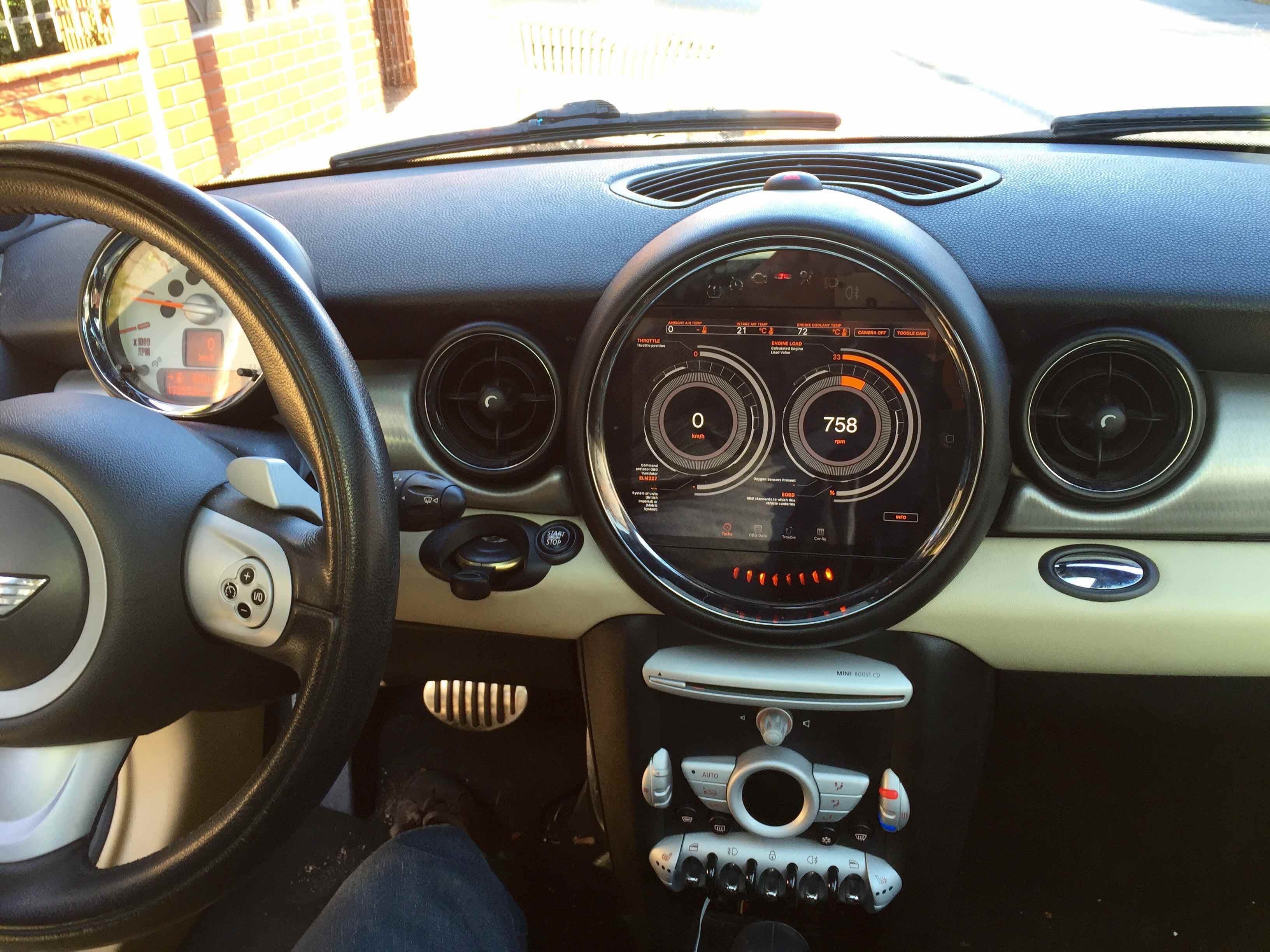 Photo of iPad Mini integration for Mini Cooper vehicles