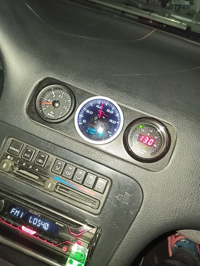 Nissan S13 Gauge Vents 60mm and 52mm - image 3 of 3