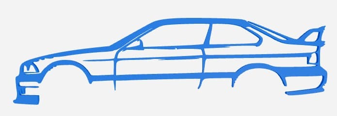 BMW E36 Wall Art - image 3 of 3