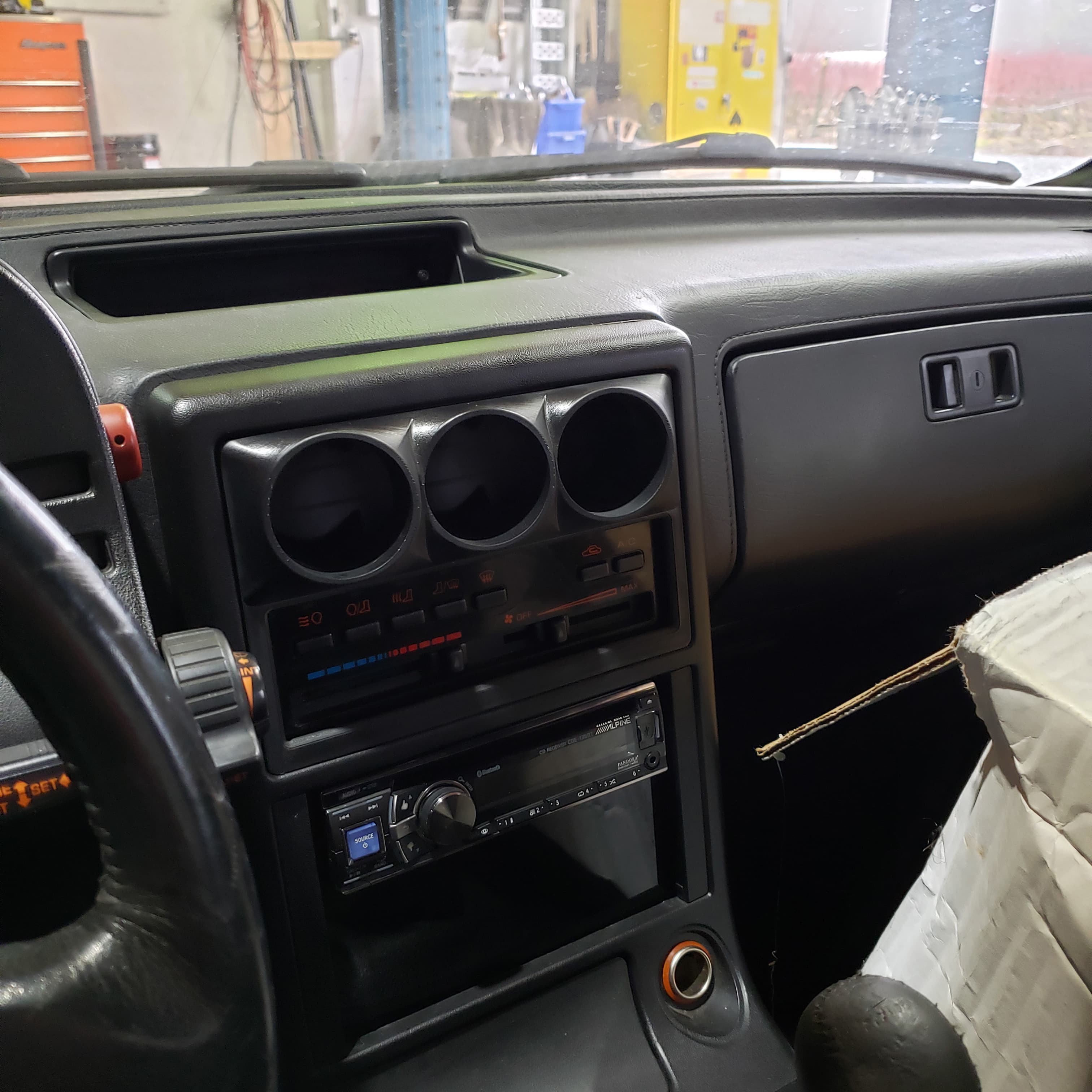 Mazda RX7 FC Heat Vent Gauge Pods - image 2 of 3