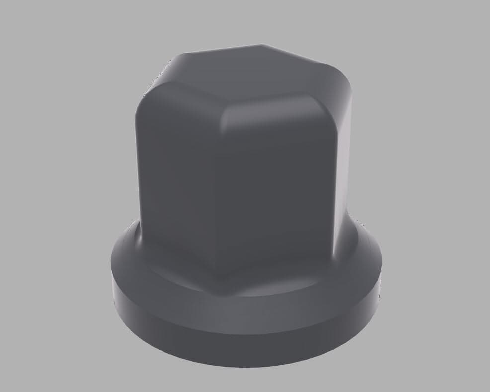 Bmw E30 - front strut pin nut cap - image 3 of 3