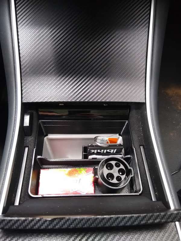Photo of Tesla Model 3 Center Console Organizer