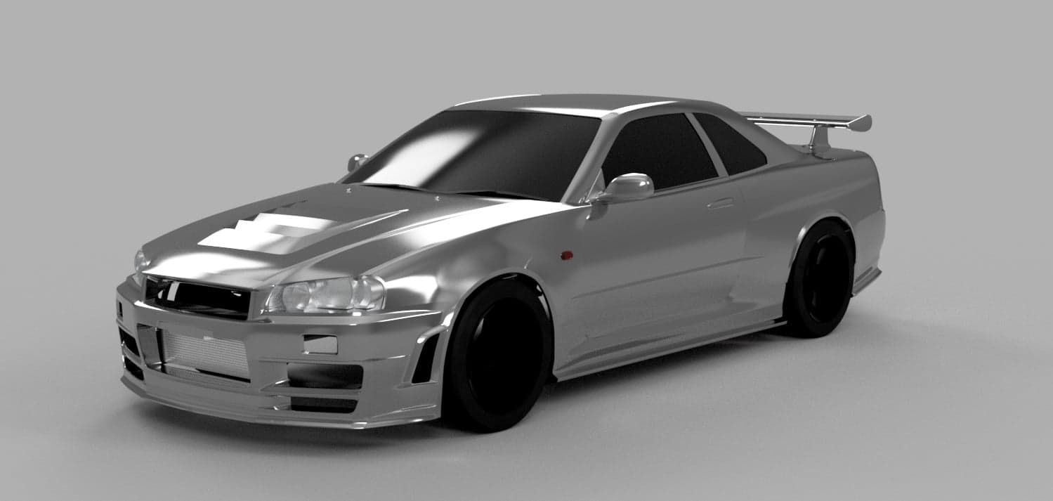 Photo of Nissan Skyline GT-R R34 Z-tune Shell