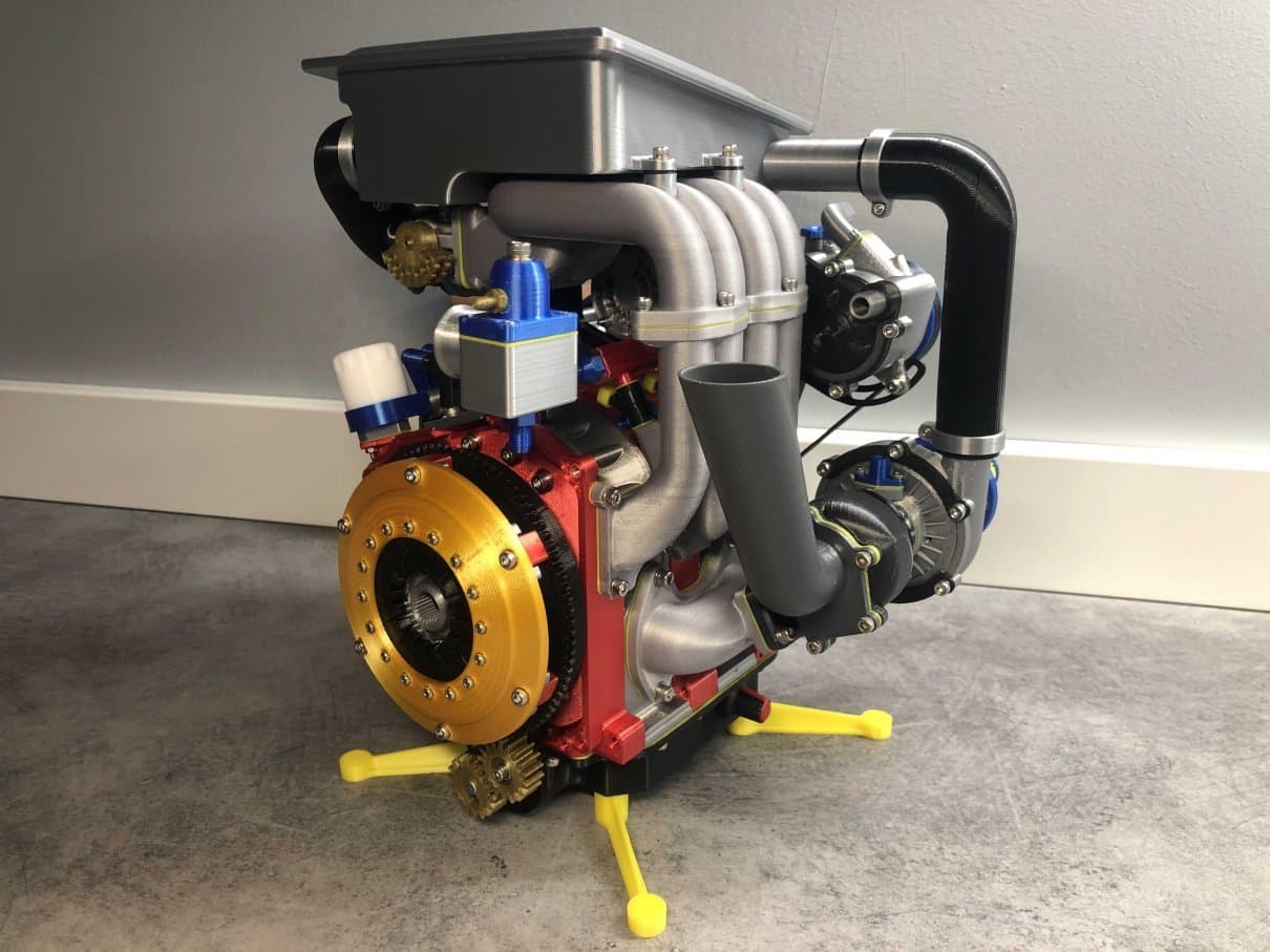 Mazda RX7 Wankel Rotary Engine 13B-REW Remix - image 2 of 3
