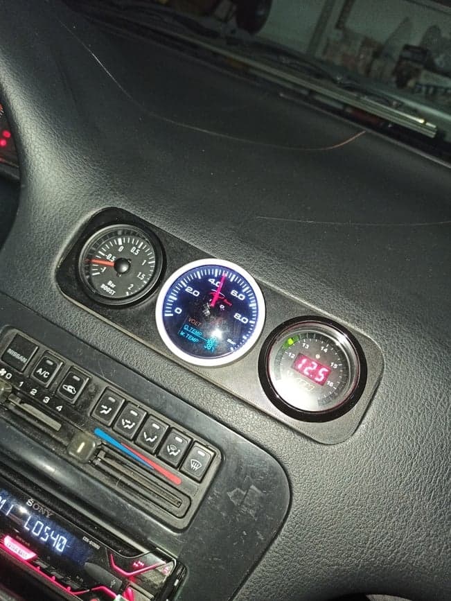 Nissan S13 Gauge Vents 60mm and 52mm - image 2 of 3