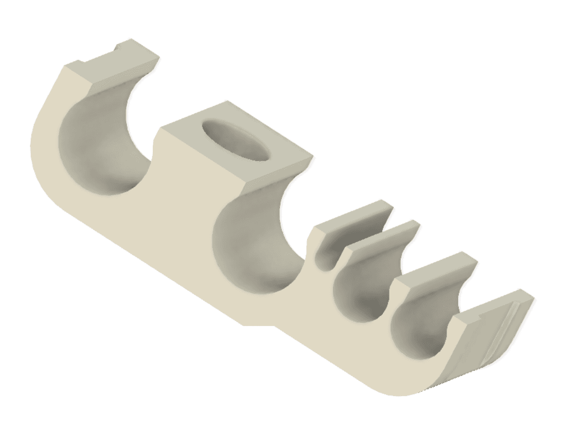 Bmw e30 brakeline holder - image