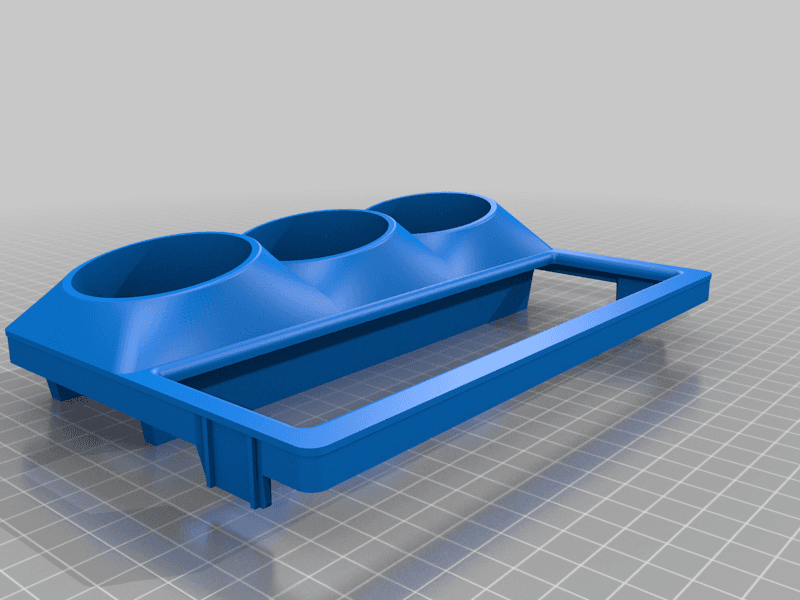Mazda RX7 FC Heat Vent Gauge Pods - image 1 of 3
