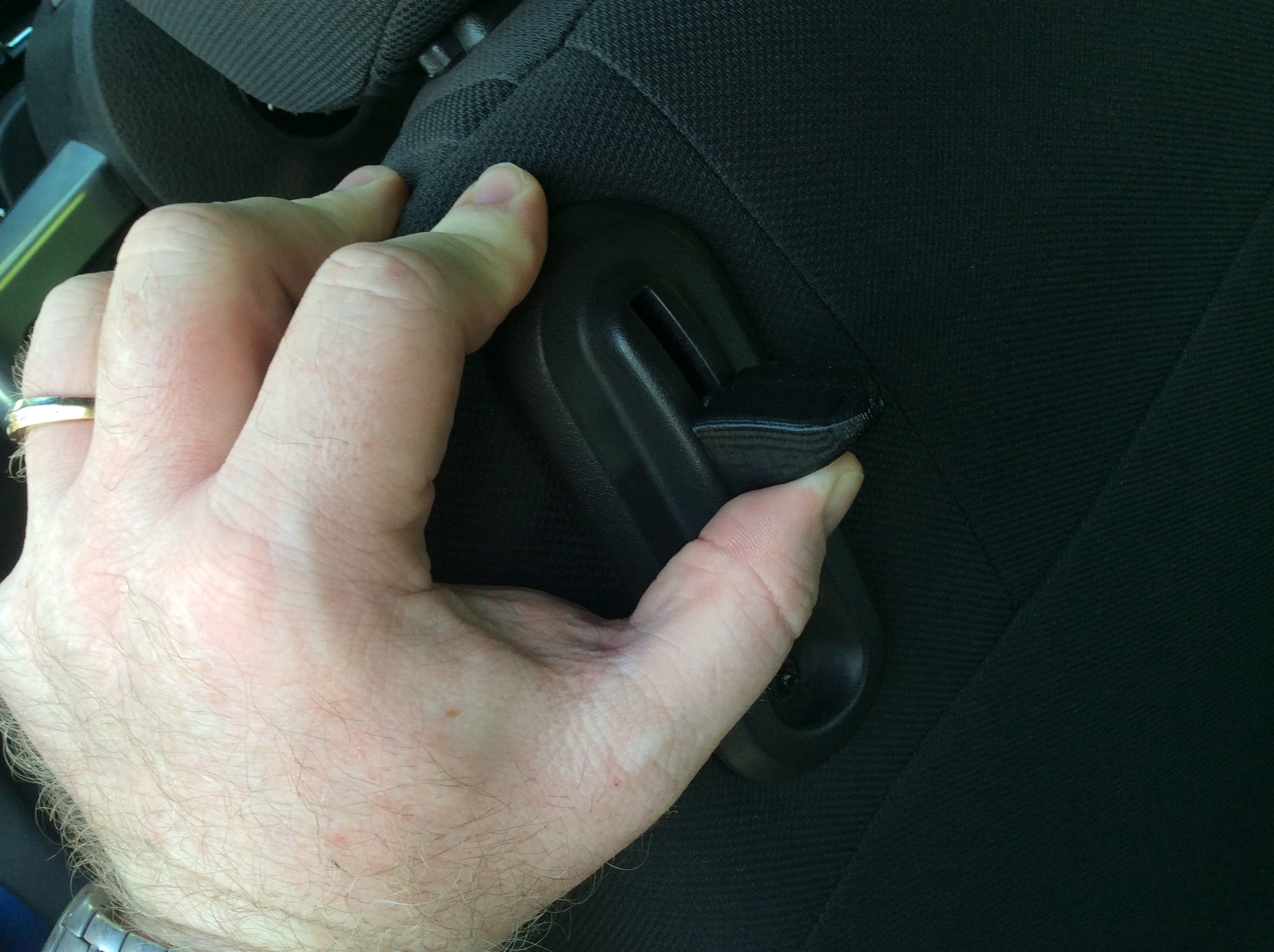 Seat Release Knob 2005-2014 Ford Mustang - image 2 of 3