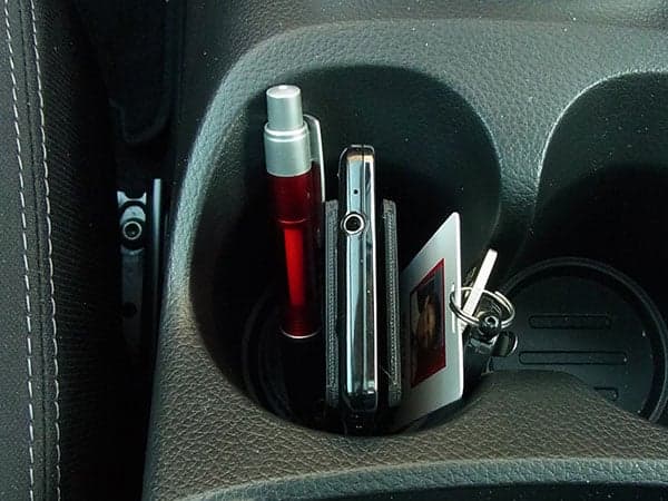 Car Cup Holder Divider with Smart Phone Slot - image 1 of 3