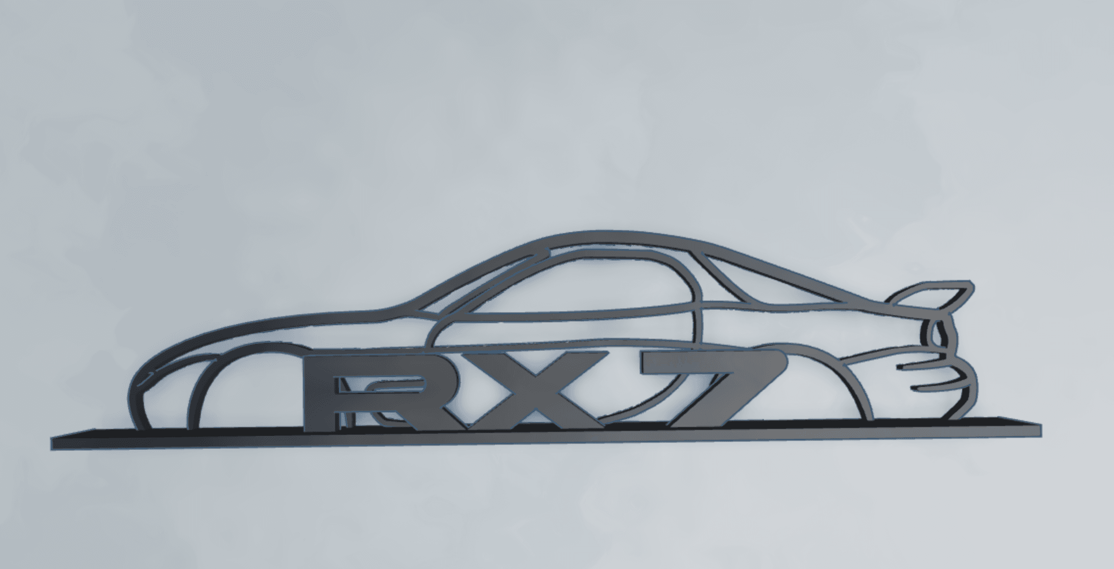Mazda FD RX-7 display model - image 2 of 3