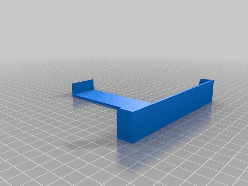 Tissue Box Holder Wall Mount - customizable / parametric - image 3 of 3