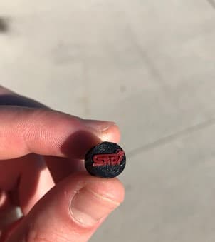 Subaru STi Valve Stem Cap - image 2 of 3