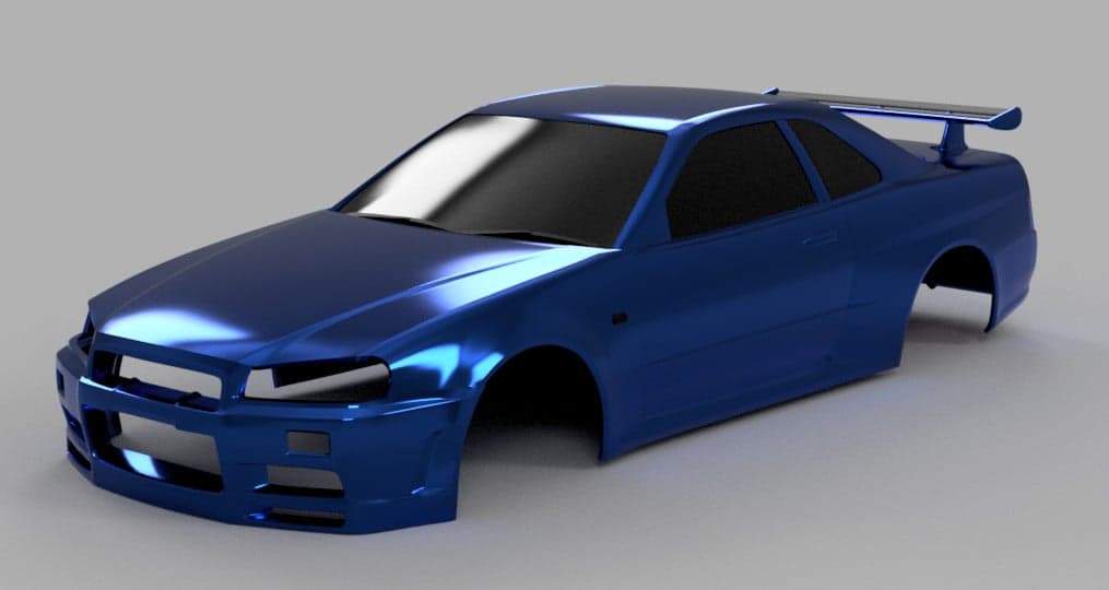Nissan Skyline GT-R R34 Z-tune Shell - image 2 of 3