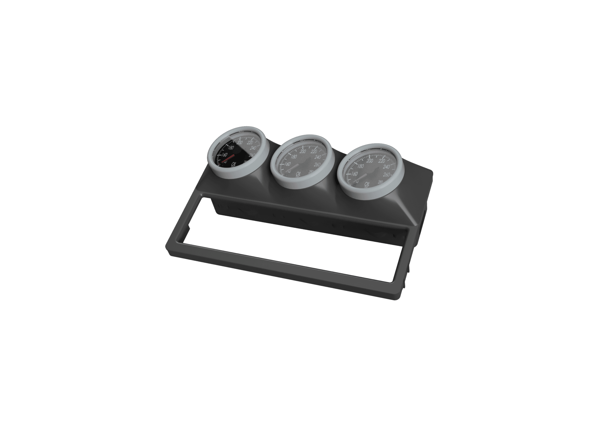 Mazda RX7 FC Heat Vent Gauge Pods - image